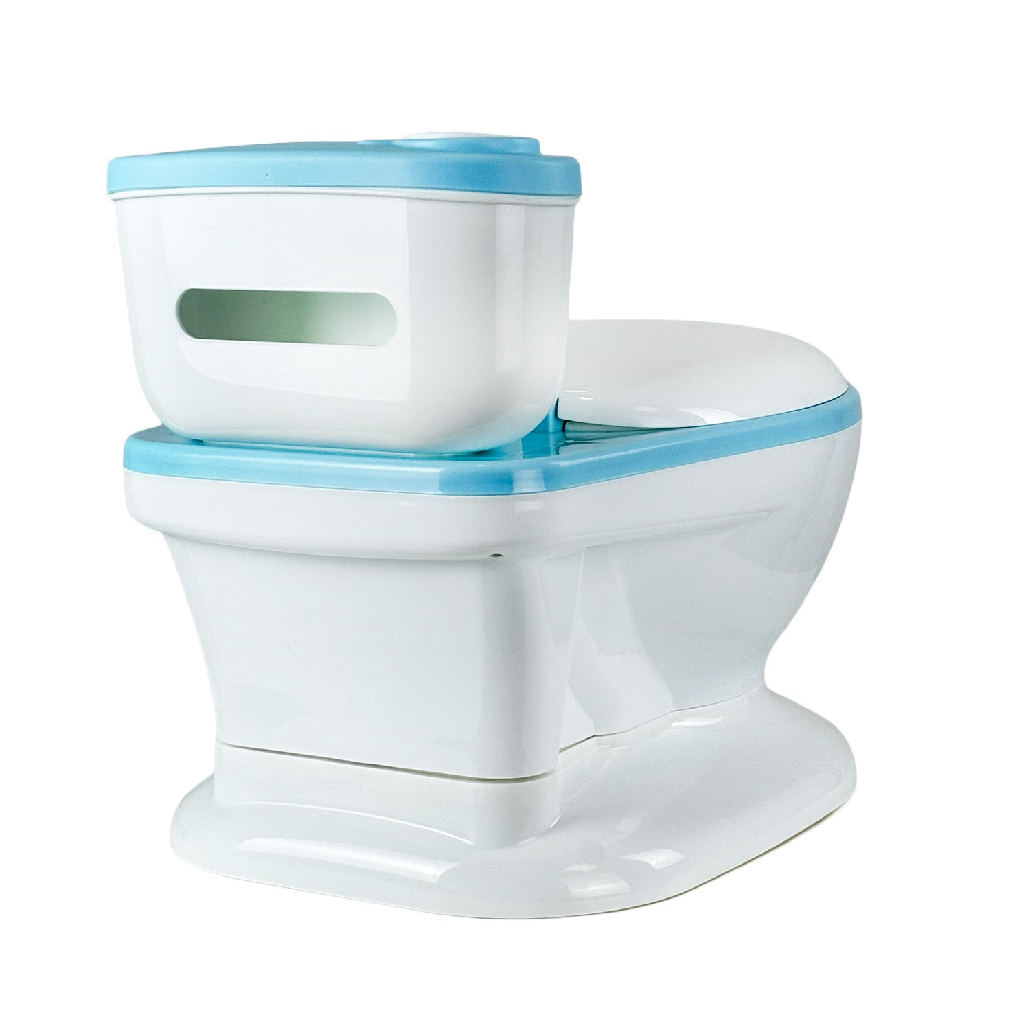 Baño Entrenador Infantil Happy Baby Moana Azul