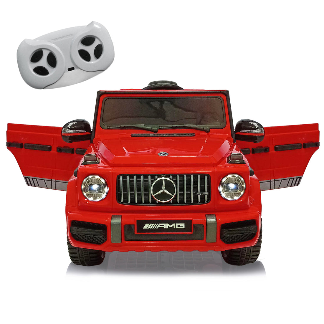Carro montable con control Mercedes Benz Rojo LQ003