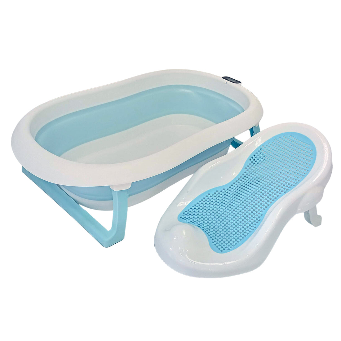 Bañera Bebe Plegable Portatil Ocean Priori Azul