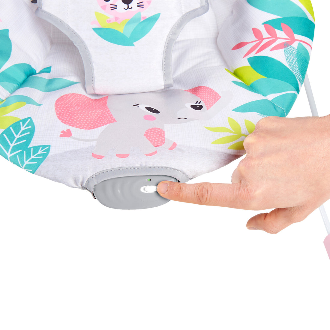 Silla Mecedora Rosa Safari Bebe12228  Bright Starts