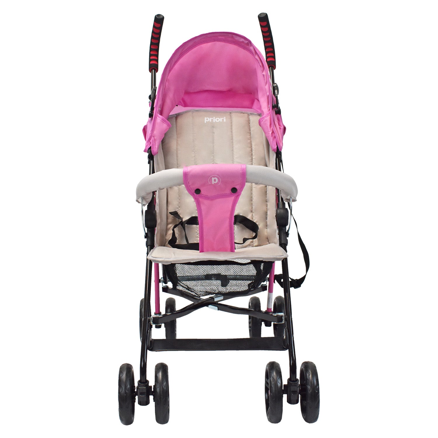 Coche Paseador Bebe Ppa Rosa Priori