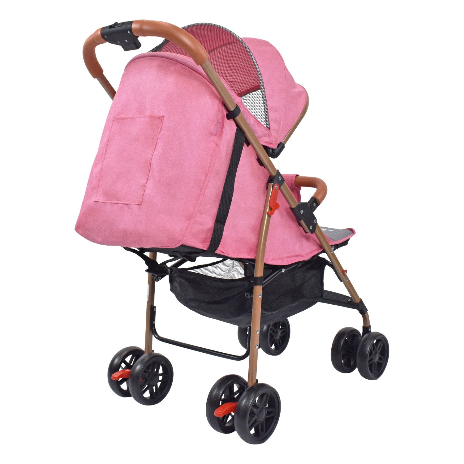 Combo Cuna Colecho Golf +Coche Paseador Park Rosa+ Pañalera Morral