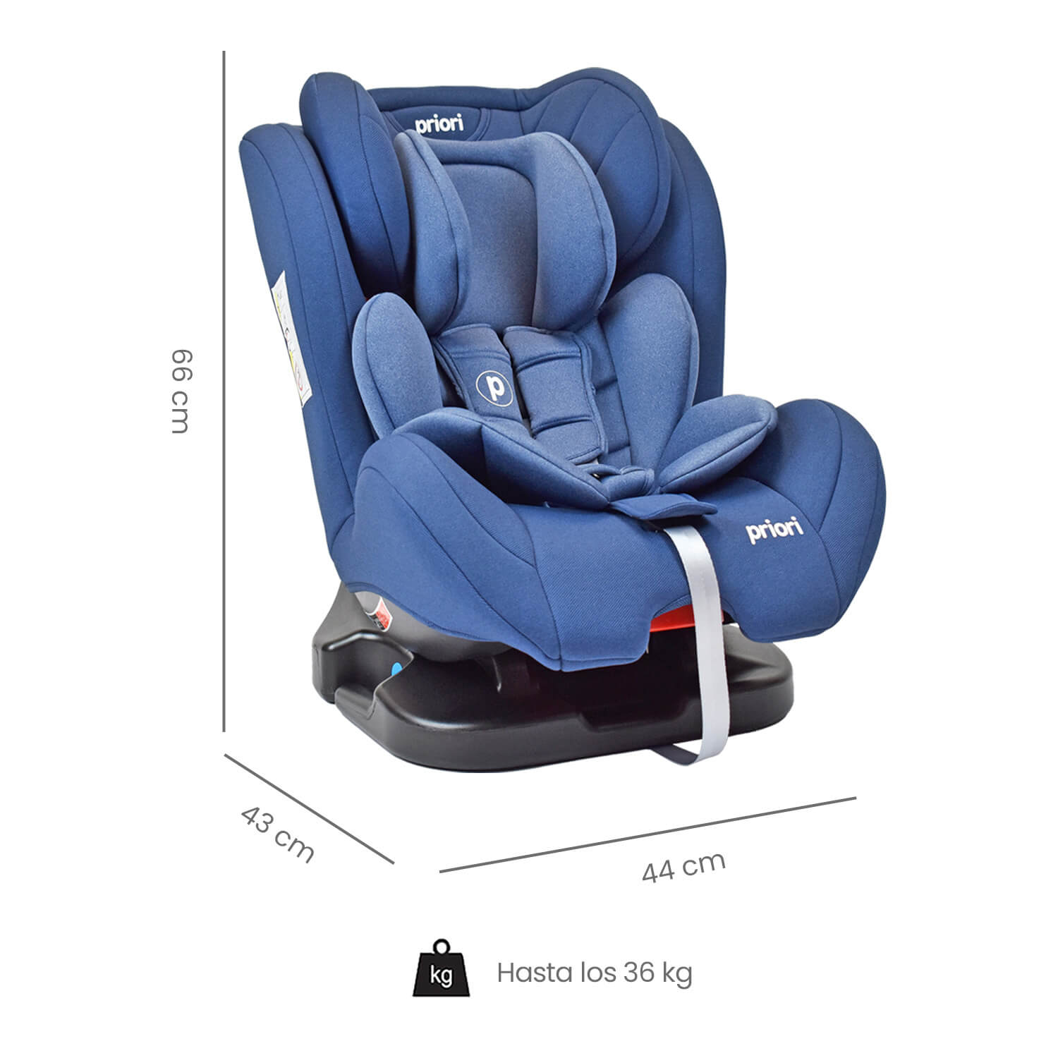 Silla para carro bebé Priori Prix Azul