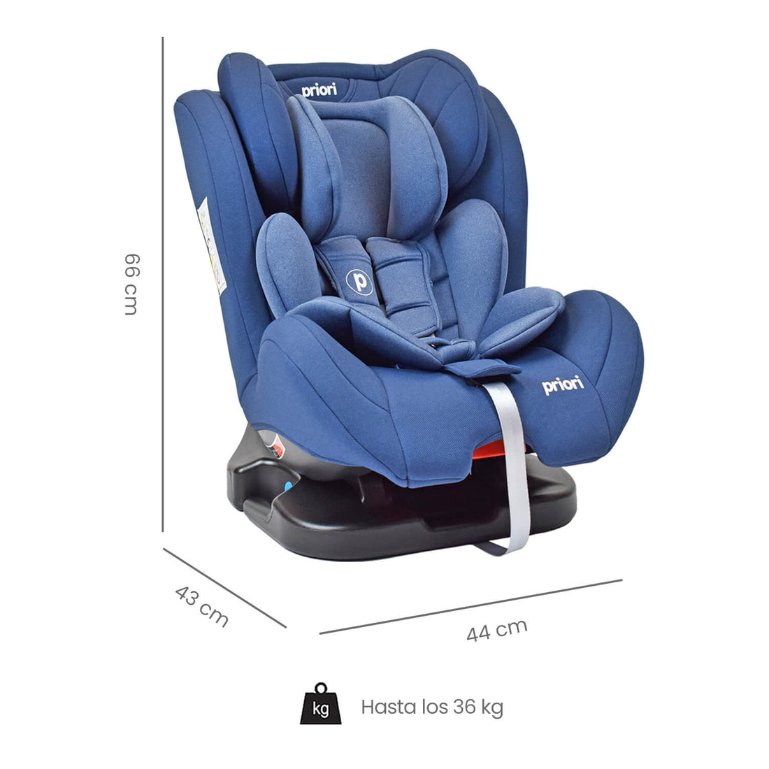 Silla para carro bebé Priori Prix Azul