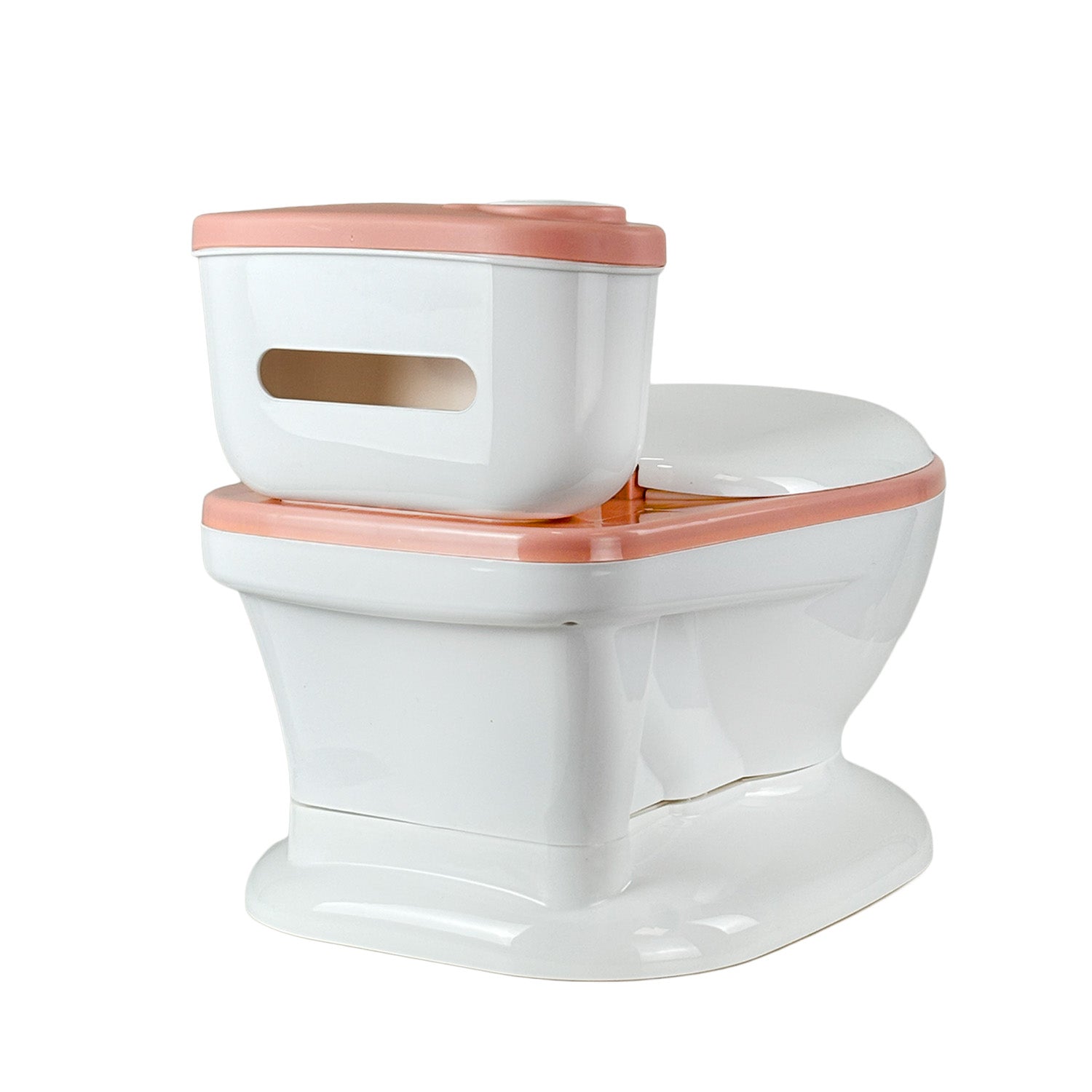 Baño Entrenador Infantil Happy Baby Moana Rosado