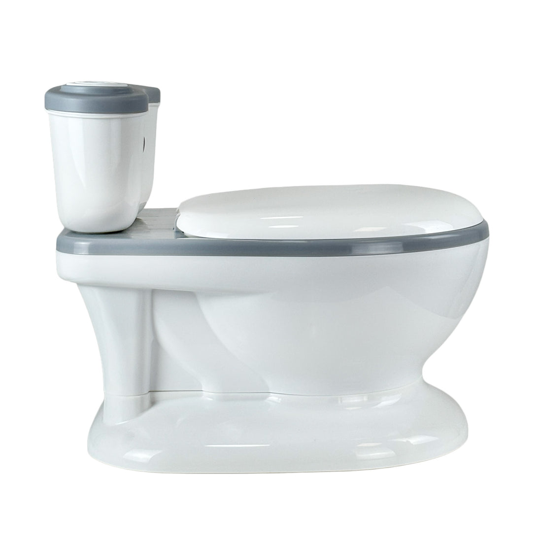Baño Entrenador Infantil Happy Baby Moana Gris