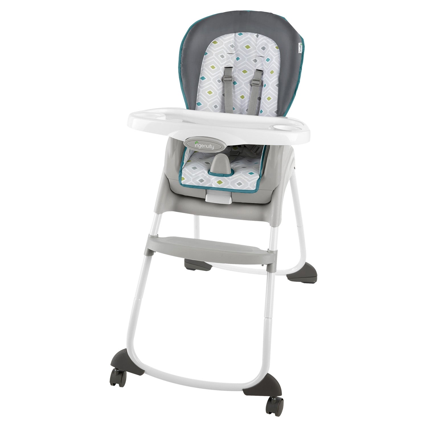 Silla comedor bebe Gris Azul 3 En 1 Ingenuity 12332