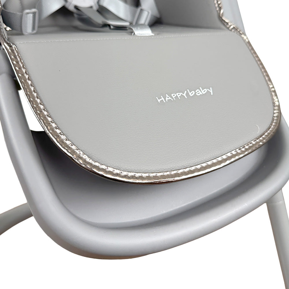 Silla Comedor Bebe Múltiples Posiciones Happy baby Theo Gris