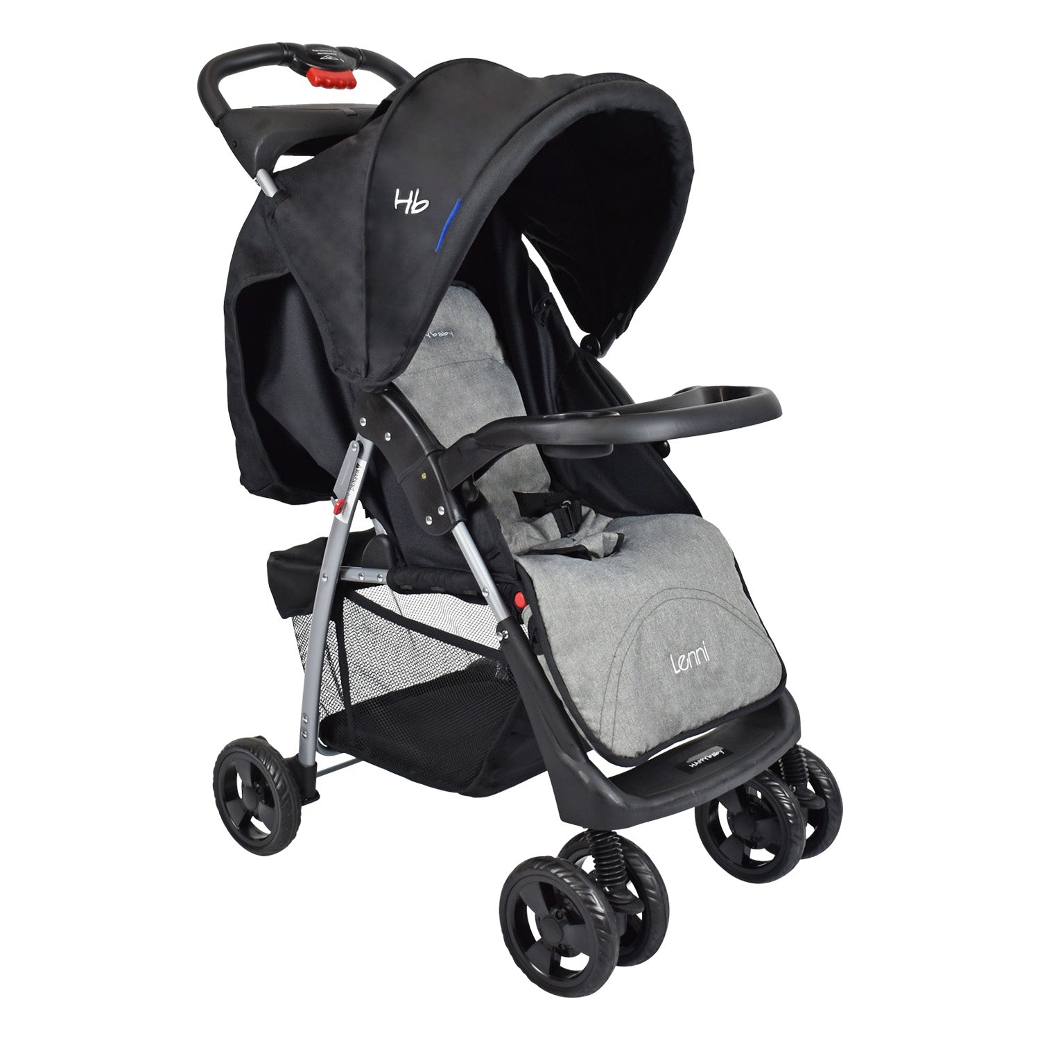 Coche Bebe Lenni Ts Happy Baby Negro
