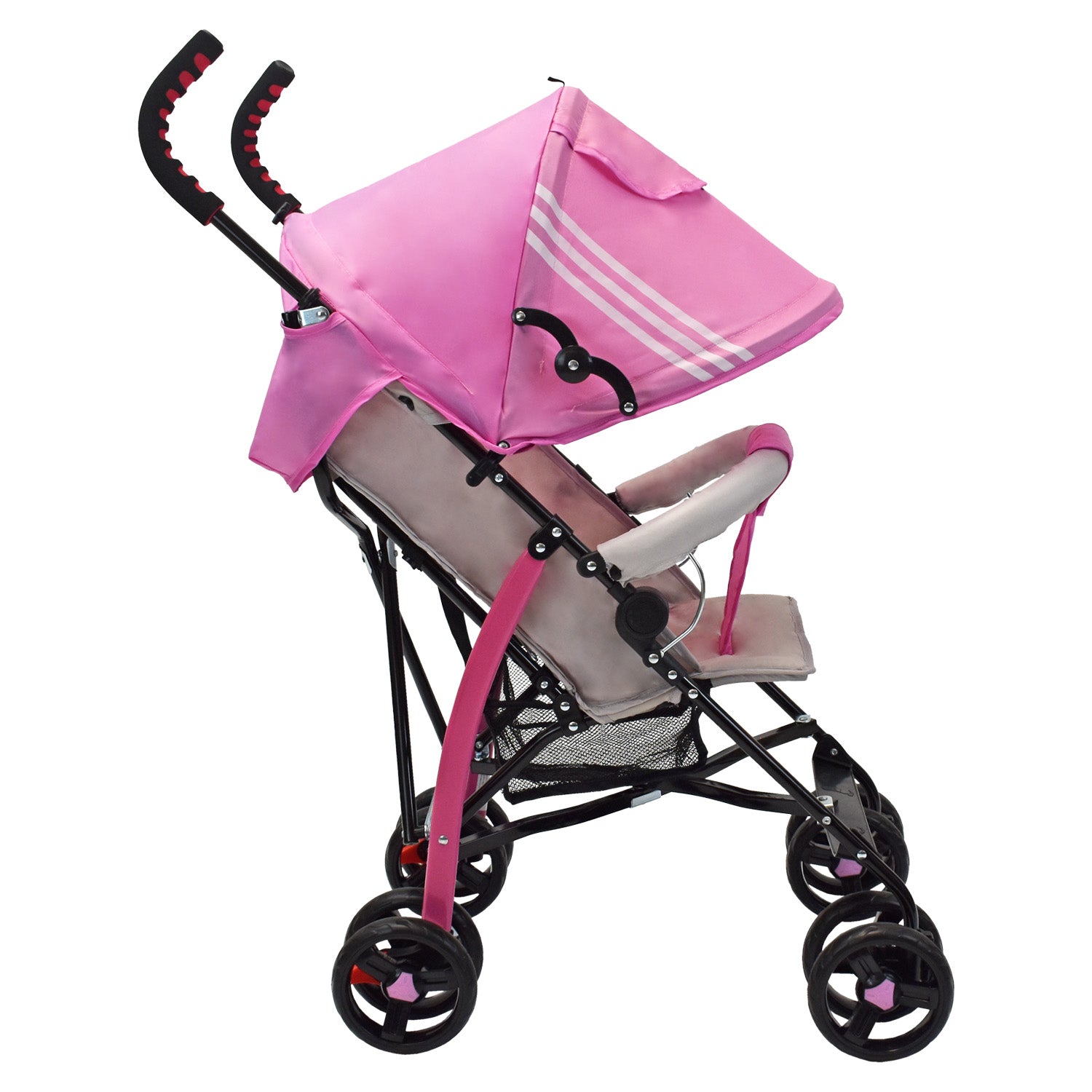 Coche Paseador Bebe Ppa Rosa Priori