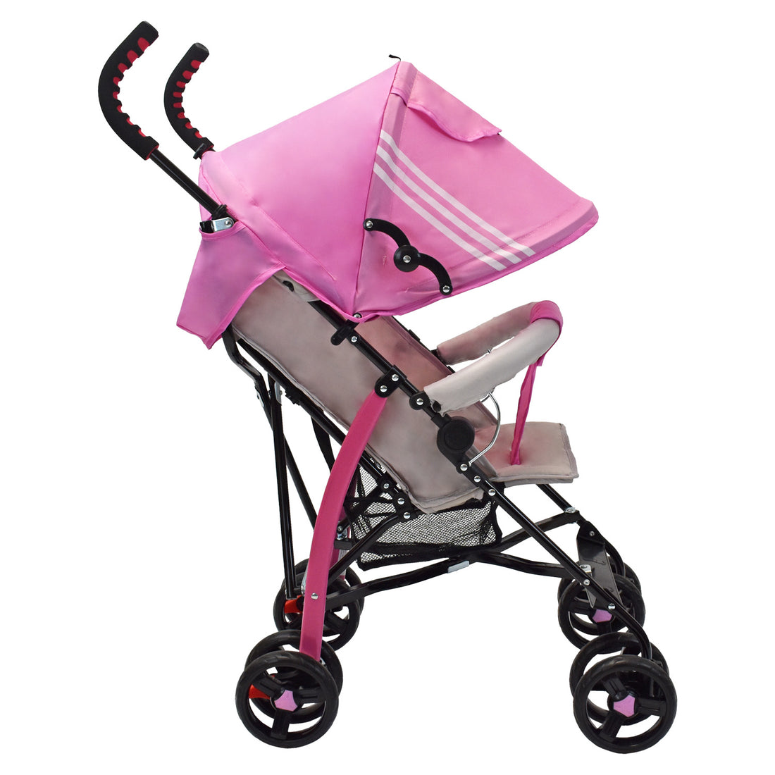 Coche Paseador Bebe Ppa Rosa Priori