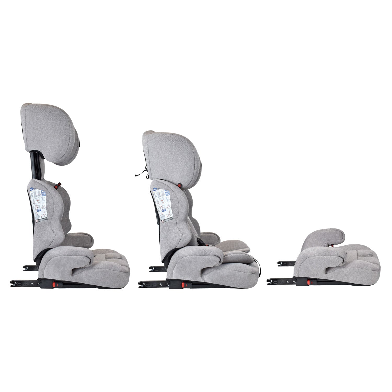 Silla de Carro Bebe Priori Thunder Con Isofix Gris Plata