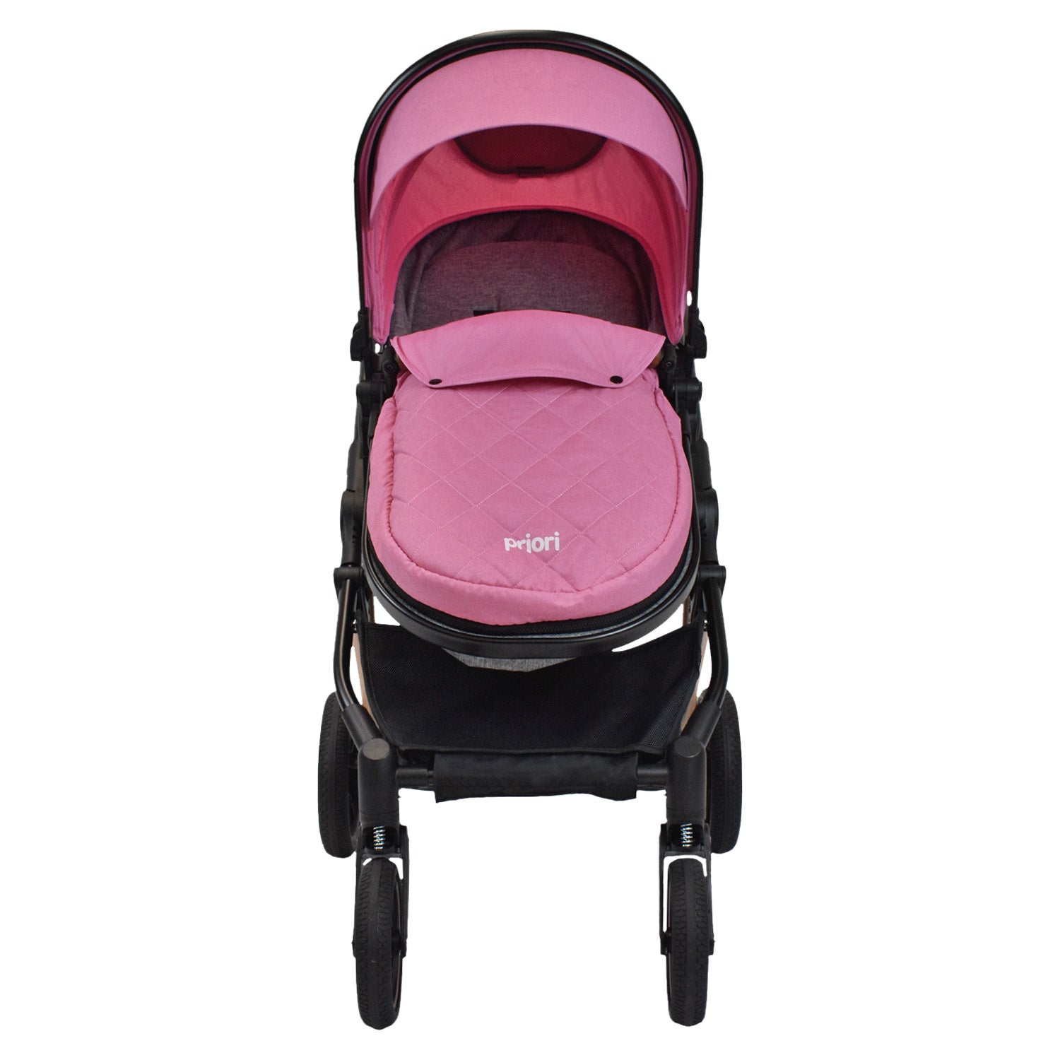Coche Bebé Moisés Priori Ana Ts Rosado