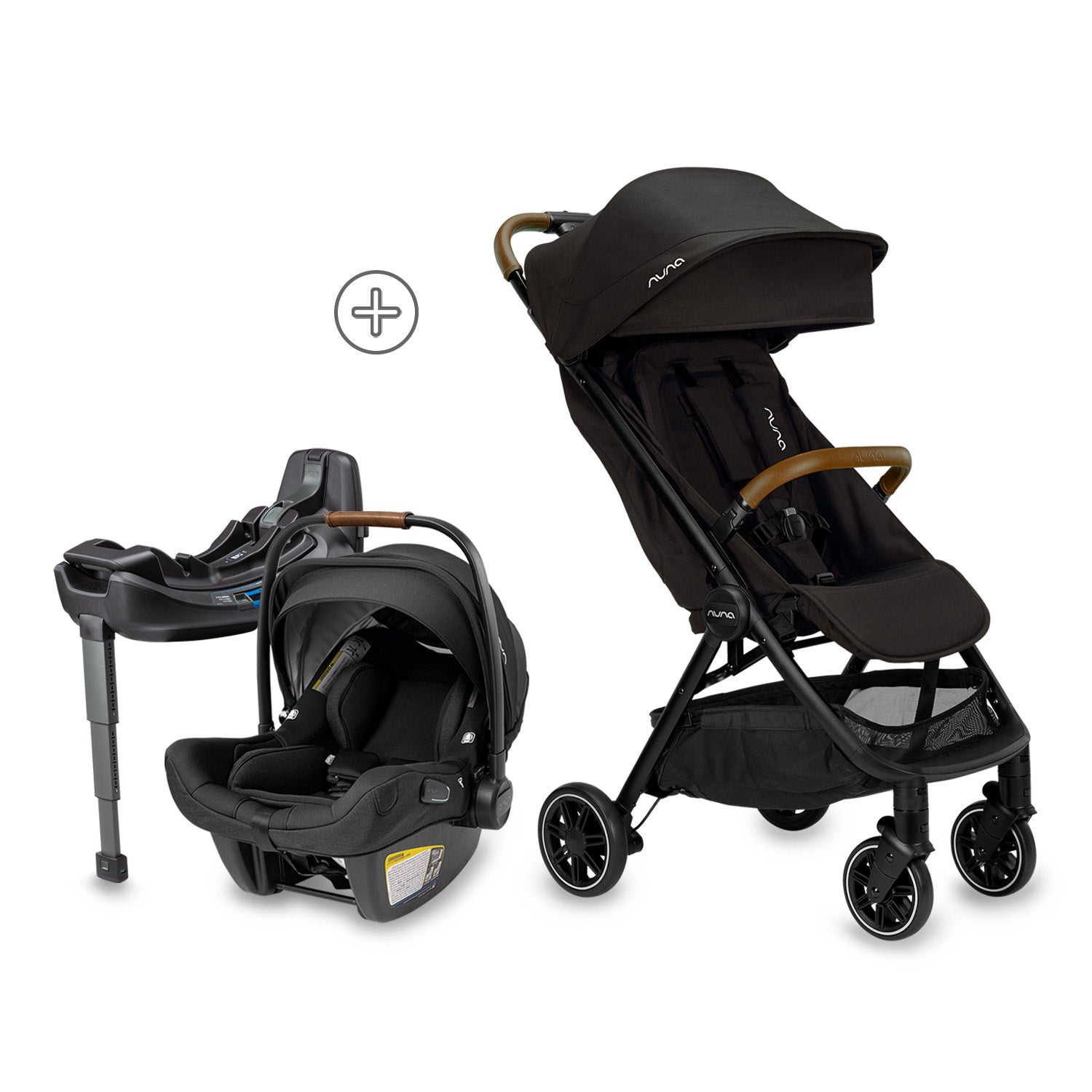 Combo Coche Bebé TRLV+Pipa Lite Rx Nuna Caviar