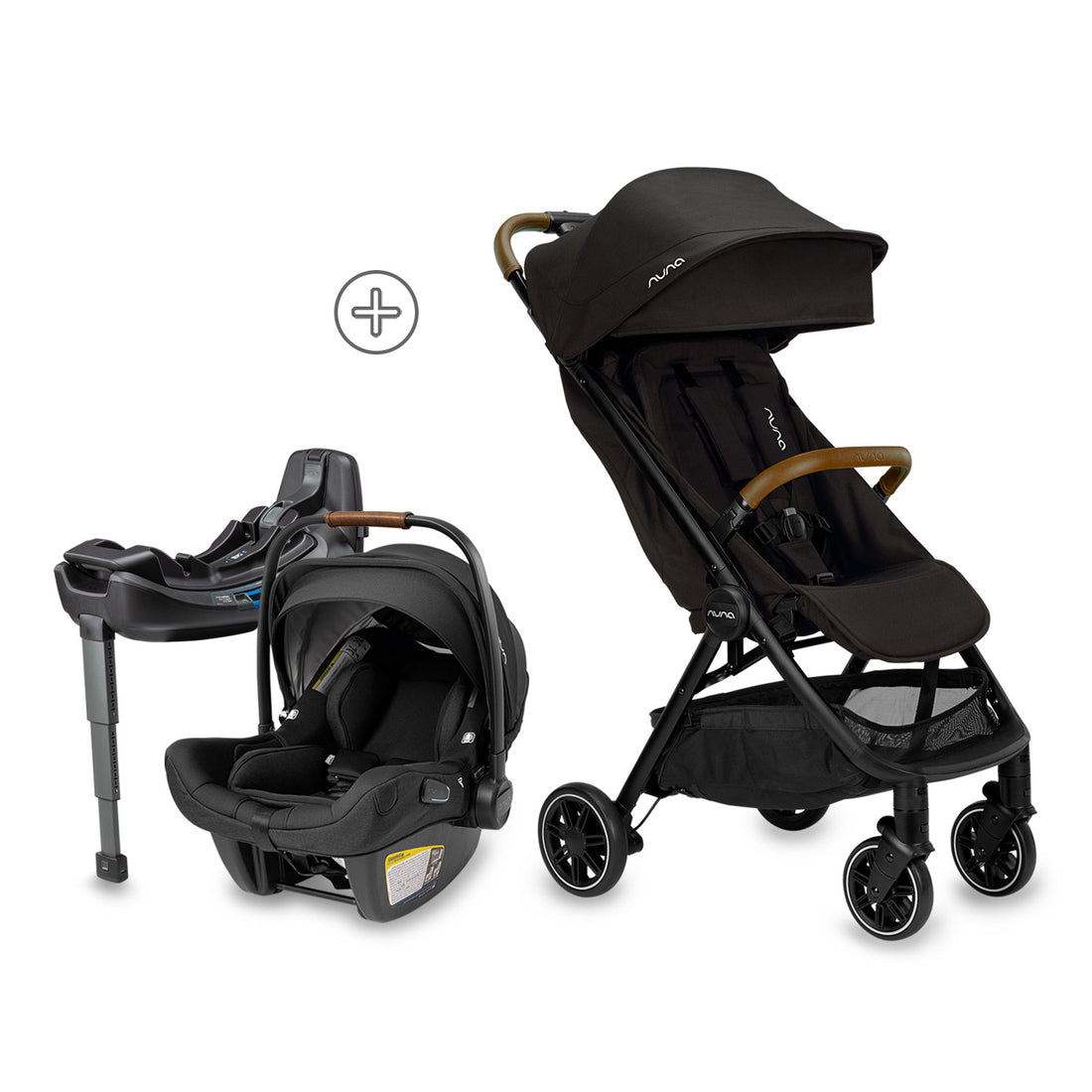 Combo Coche Bebé TRLV+Pipa Lite Rx Nuna Caviar