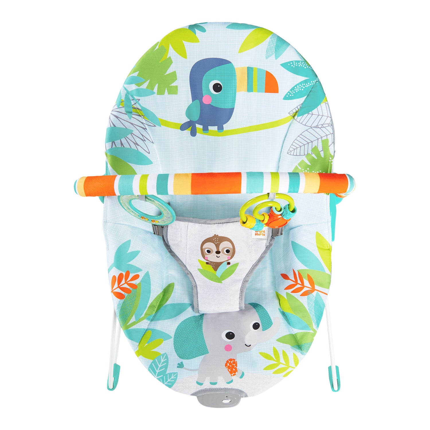 Silla Mecedora Safari Azul Bebe 12227  Bright Starts