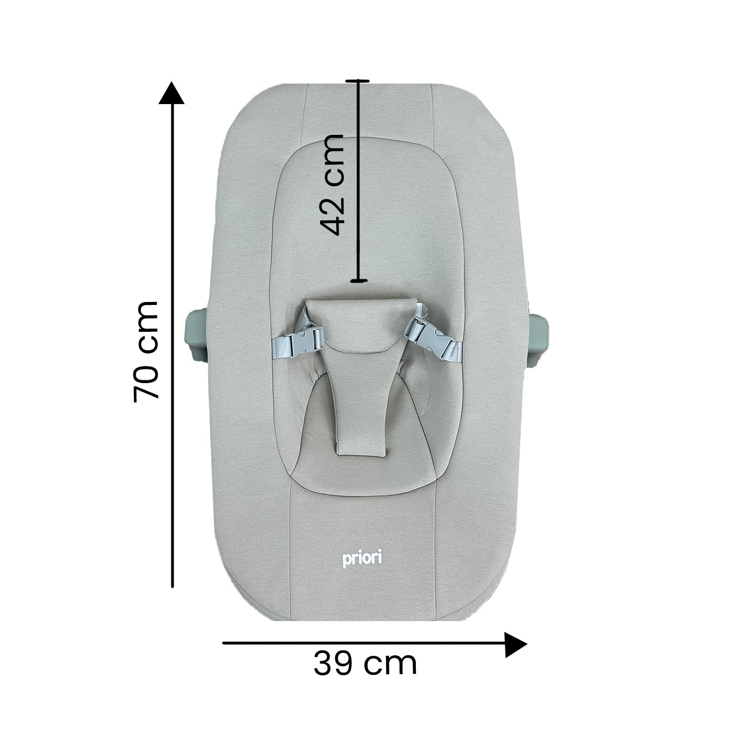 Silla Comedor Bebe Multifuncional Icon Priori Verde