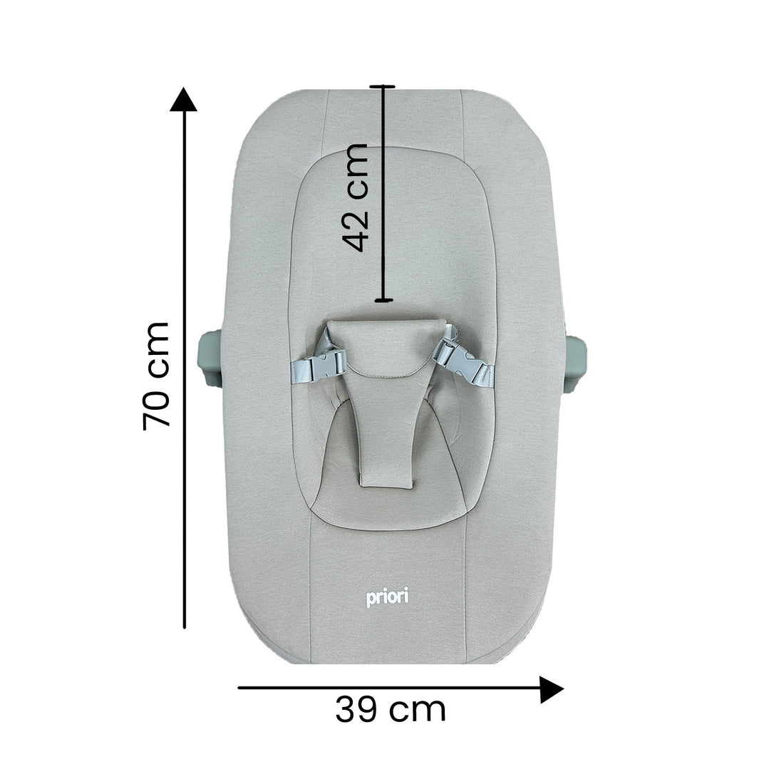 Silla Comedor Bebe Multifuncional Icon Priori Verde
