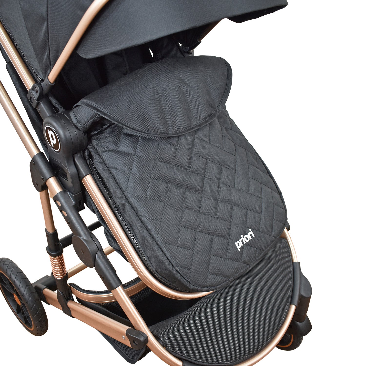 Coche Bebe 4 en 1 Travel System Cris Priori Negro