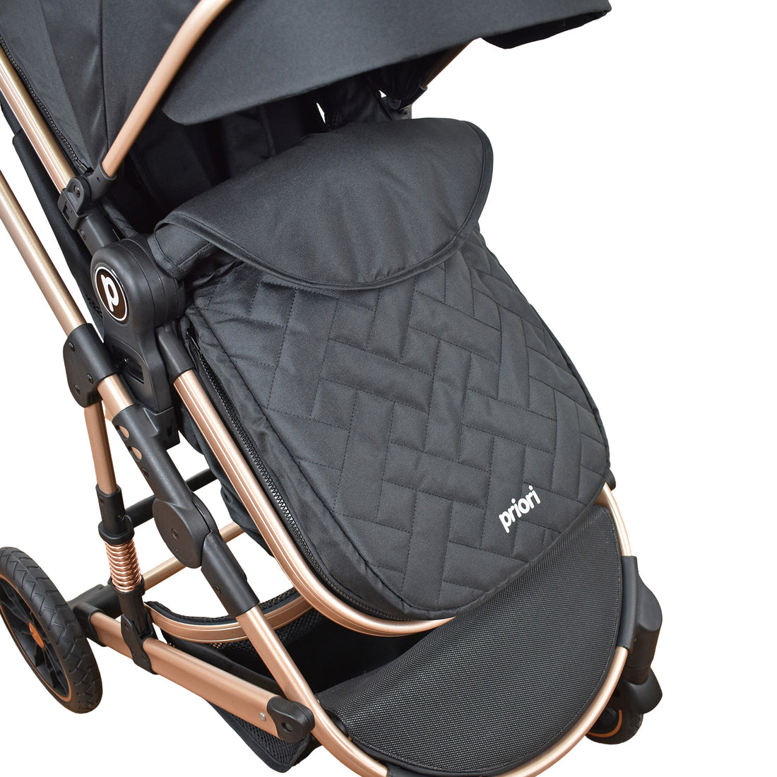 Coche Bebe 4 en 1 Travel System Cris Priori Negro