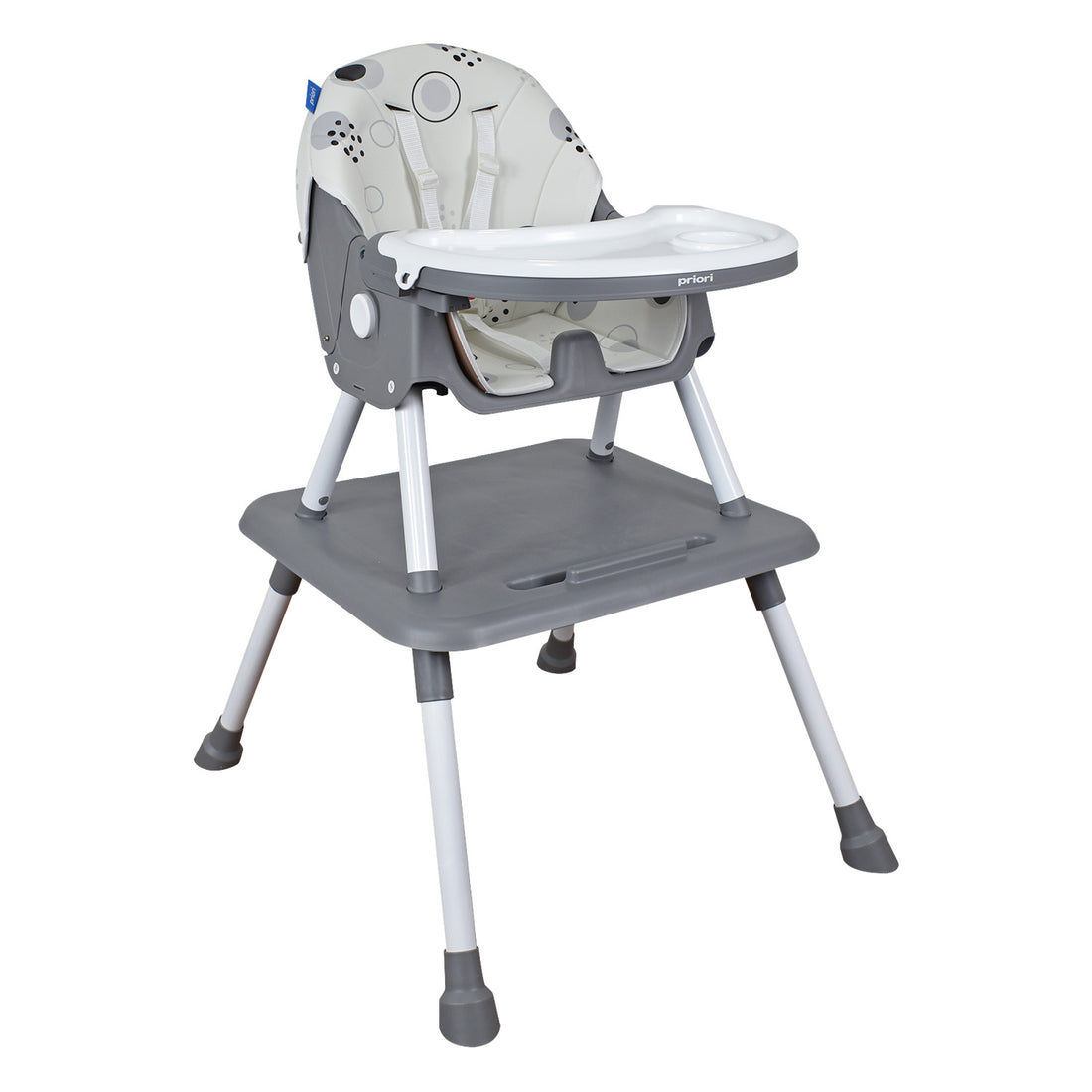 Silla comedor 3 en 1 Mia Gris Priori