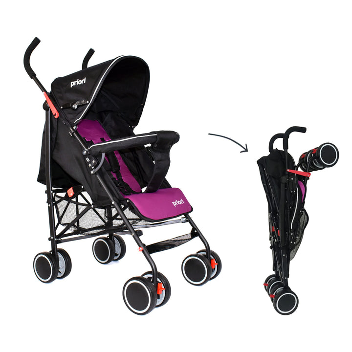Coche Bebe Nuna Ultracompacto Para Avión TRLV Caviar