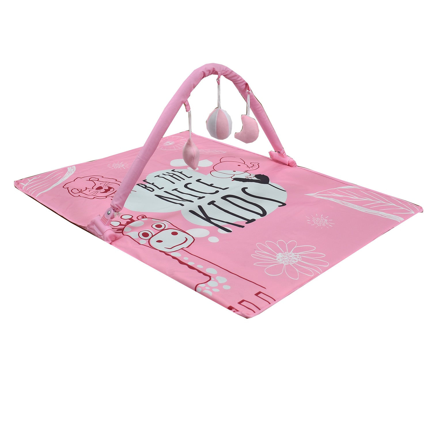 Combo Coche Luca Rosado +Cuna Mecedora Miami Rosado