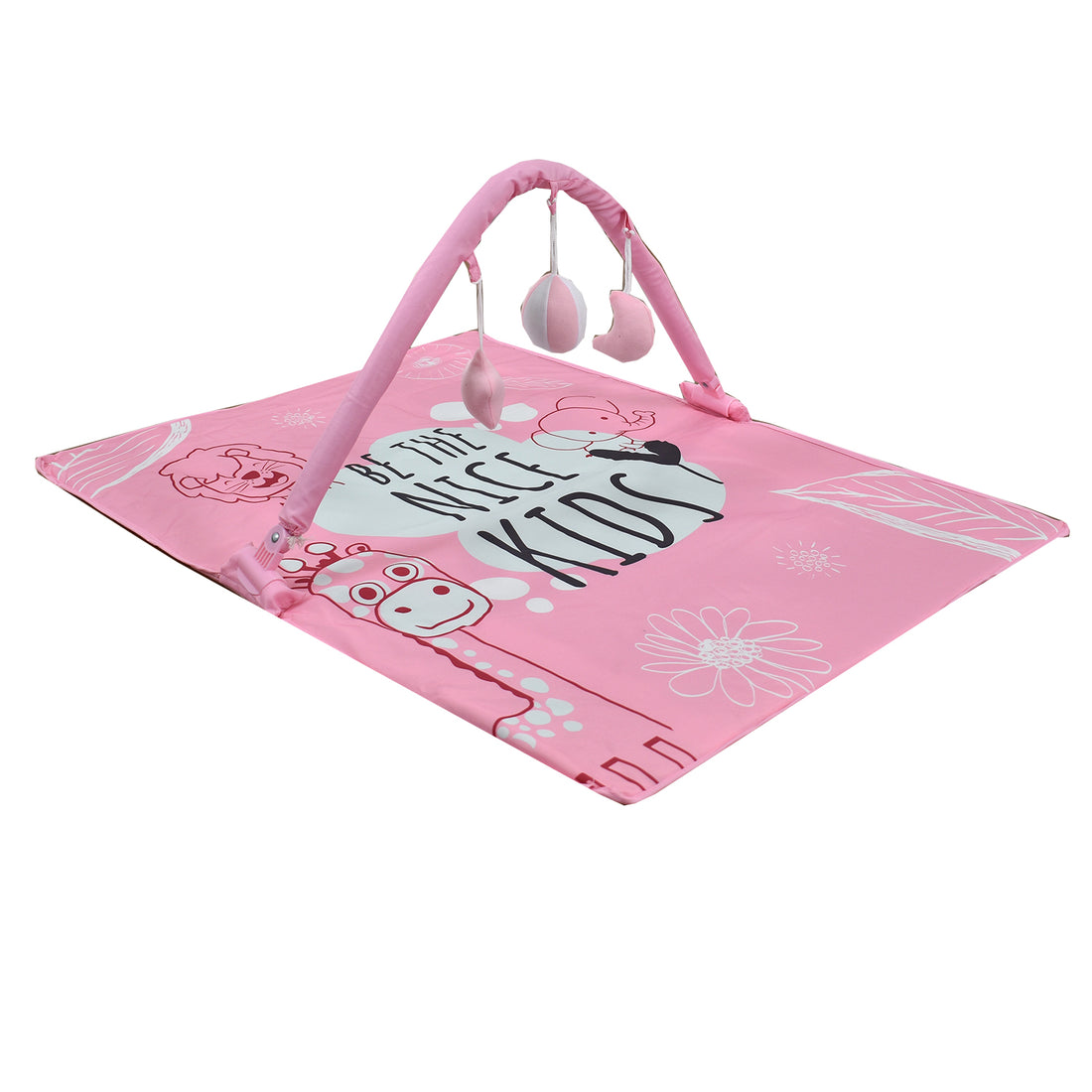 Combo Coche Luca Rosado +Cuna Mecedora Miami Rosado