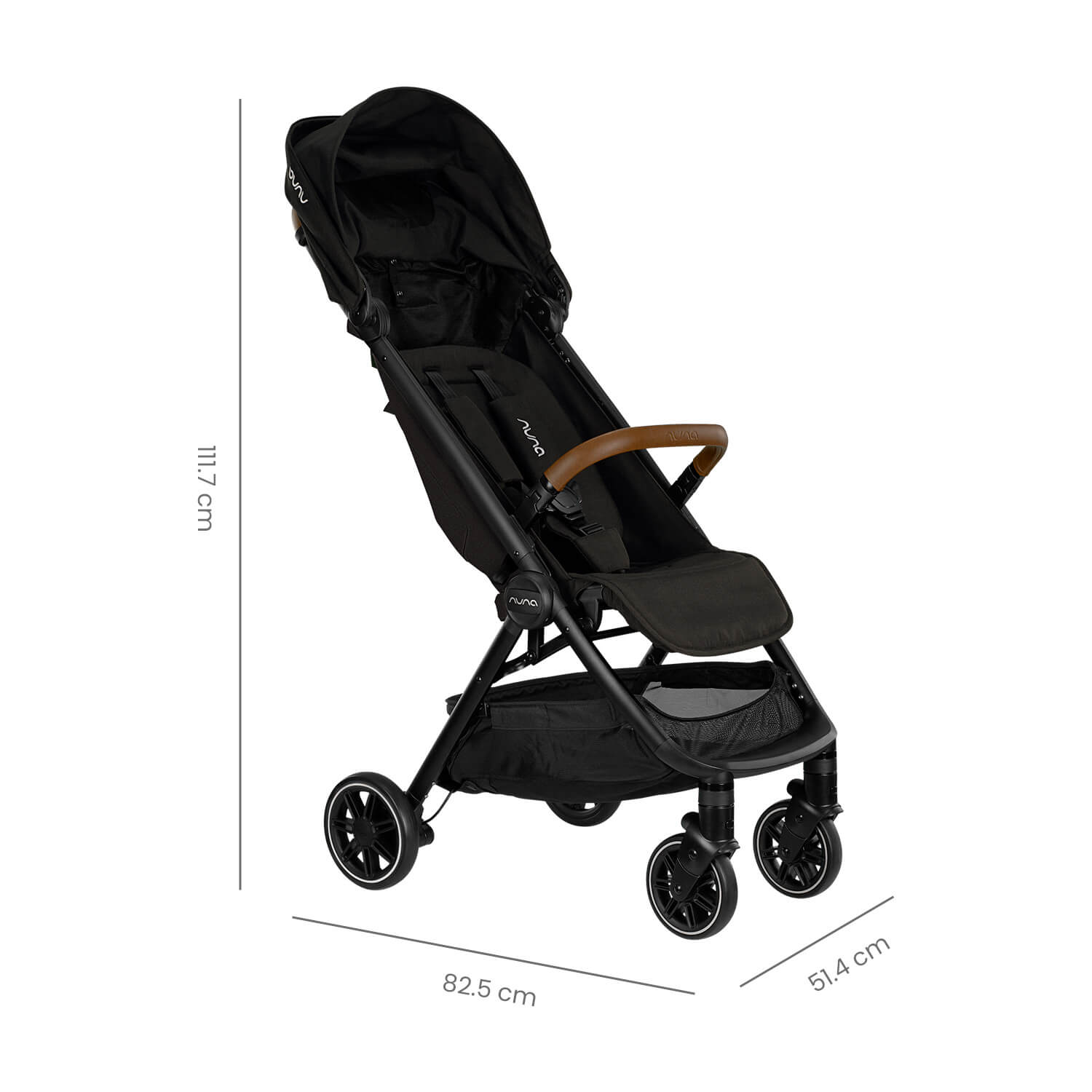 Combo Coche Bebé TRLV+Pipa Lite Rx Nuna Caviar
