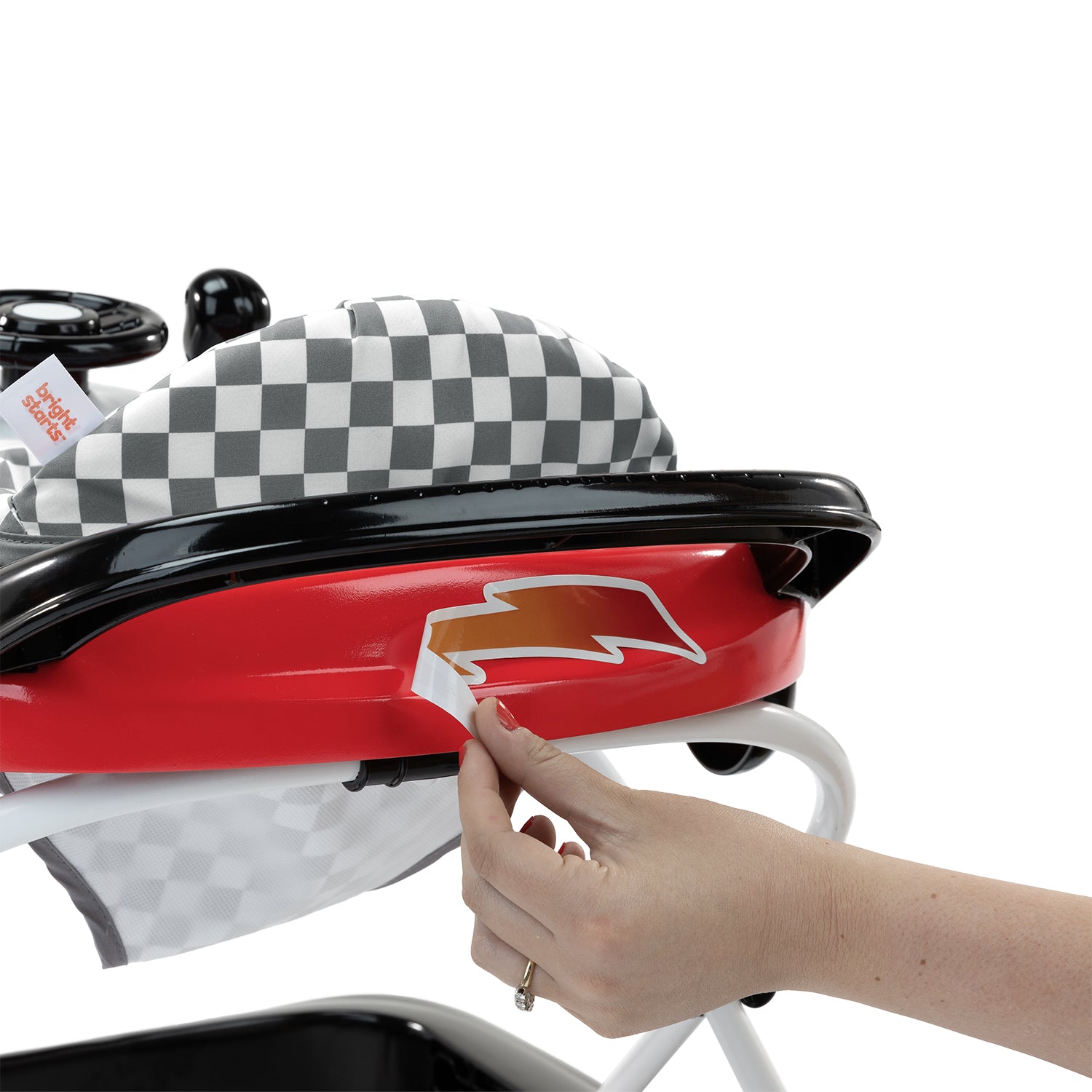 Caminador 3 en 1 Bebe Speedster Bright Starts Rojo
