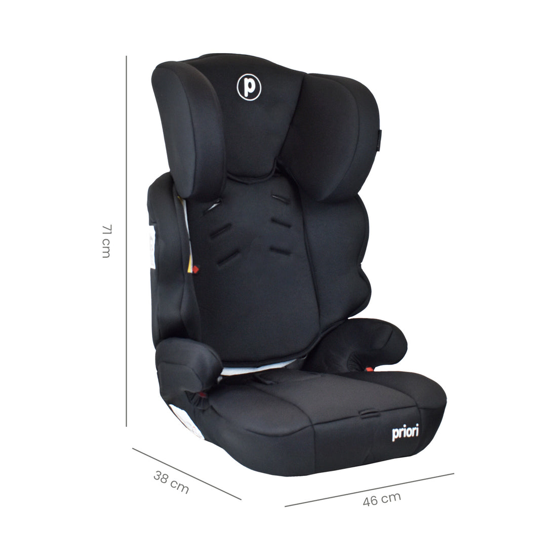 Silla Carro Bebe Priori Thunder Negro