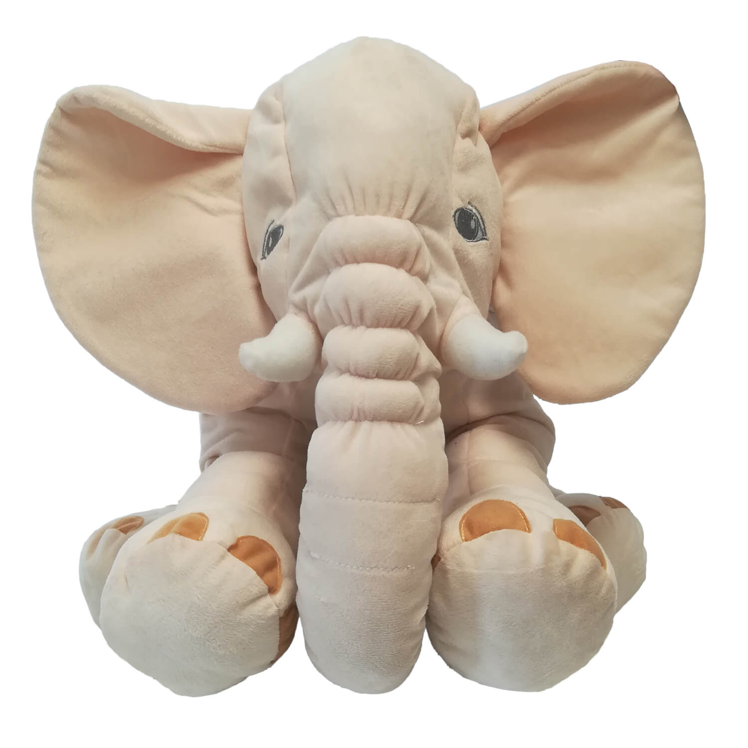 Combo Cojín de Lactancia Inizzi + Peluche Almohada Elefante Beige