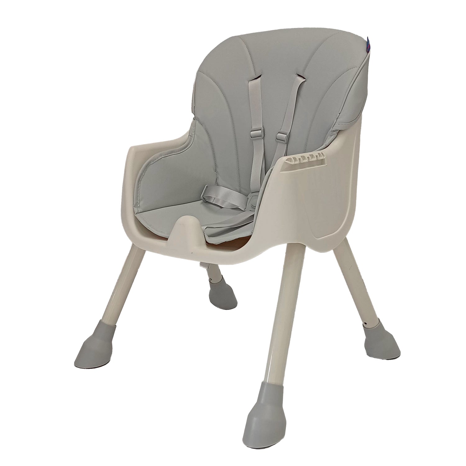 Silla comedor bebe 3en1 Happy Baby York Gris