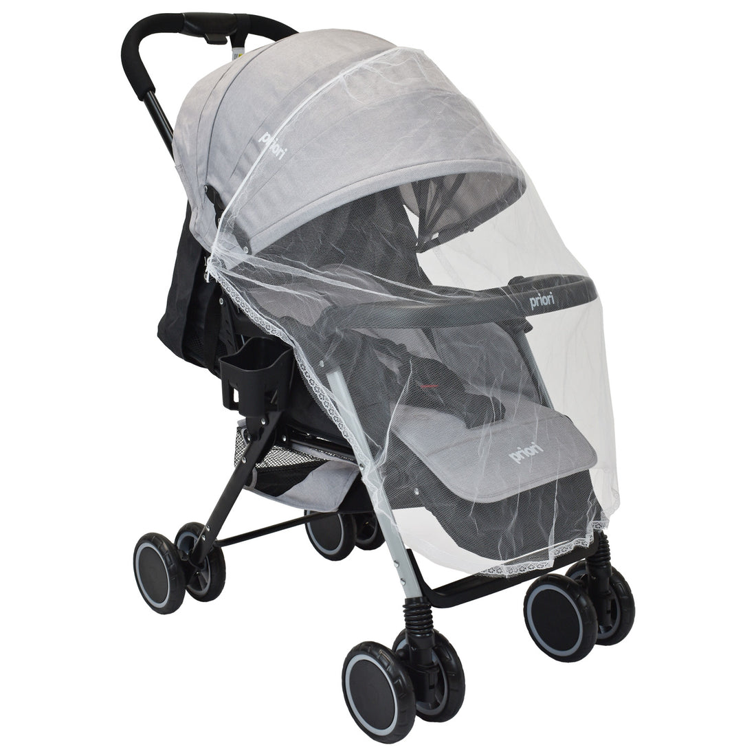 Coche Bebé Priori Alaska Gris
