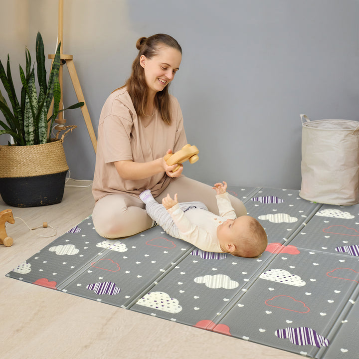 Tapete De Juego Plegable Gateo Bebé Premium Baby PB- E601CL
