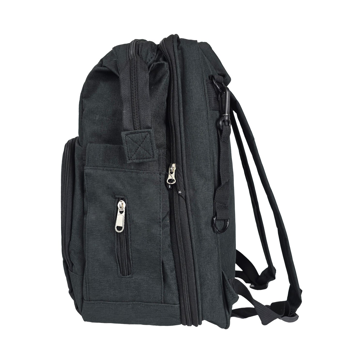 Pañalera Bebe Morral 3 en 1 PS 1001 Priori Negro