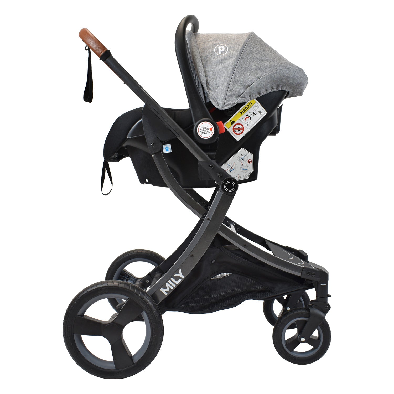 Coche Mily Ts  Bebé Gris de Priori