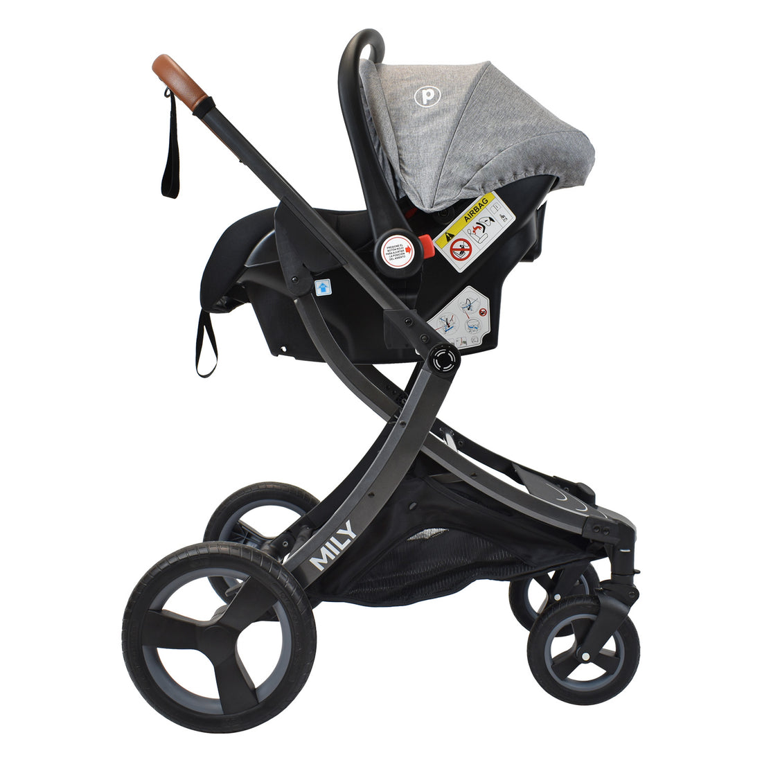Coche Mily Ts  Bebé Gris de Priori