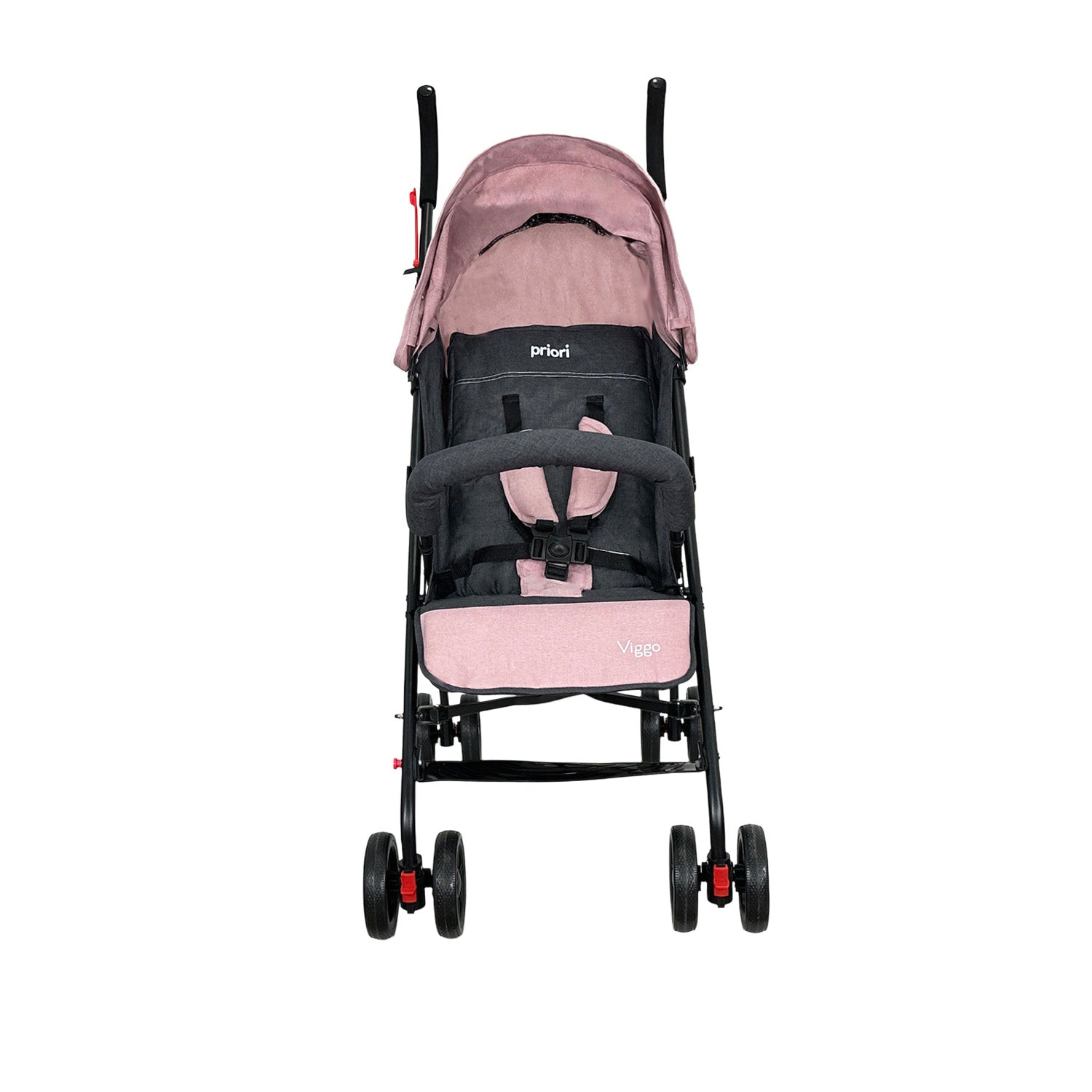 Coche de Paseo Bebé Viggo Priori Rosado