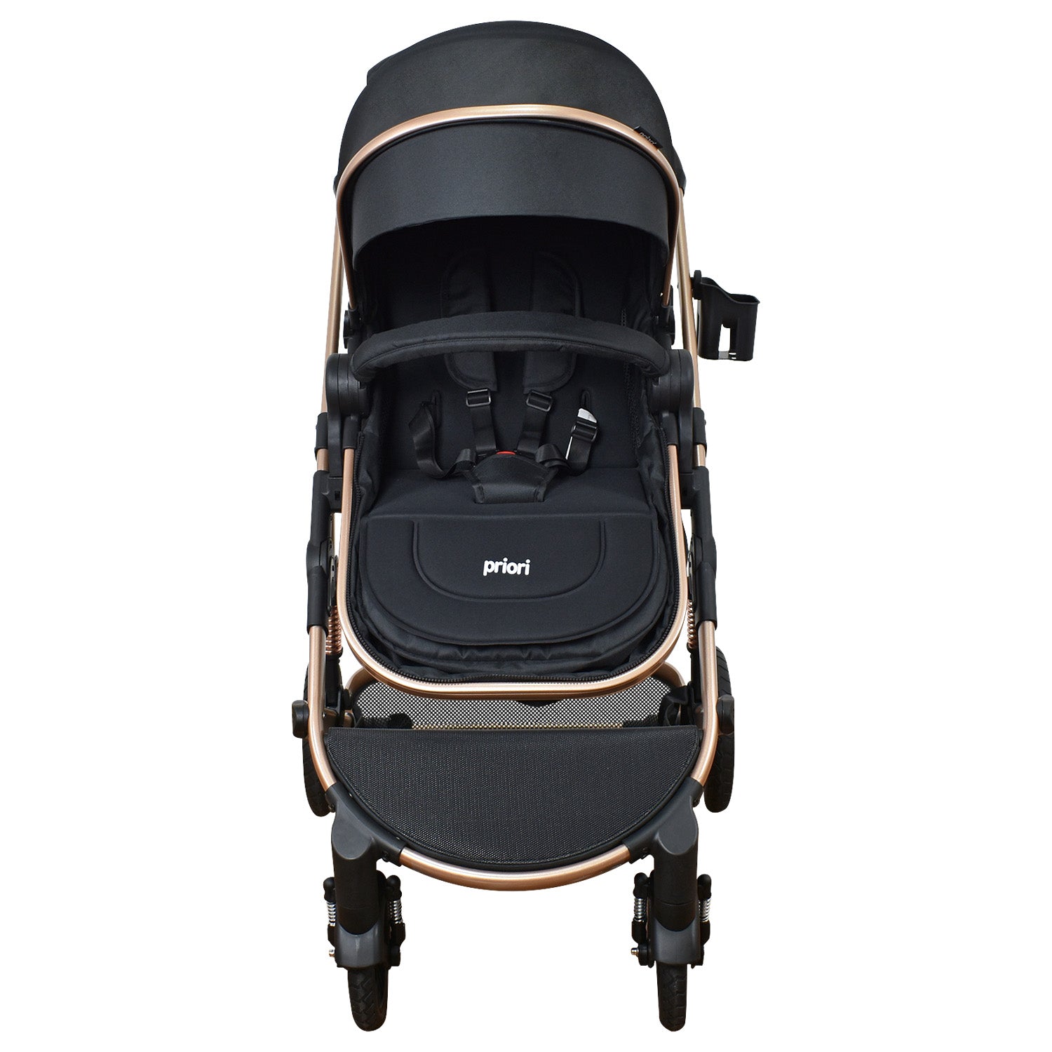 Coche Bebe 4 en 1 Travel System Cris Priori Negro