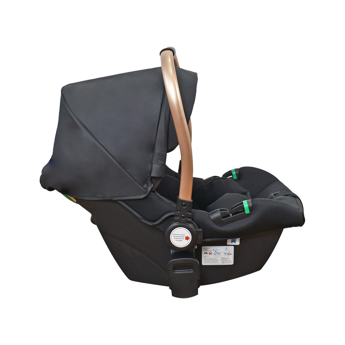 Coche Bebe 4 en 1 Travel System Cris Priori Negro
