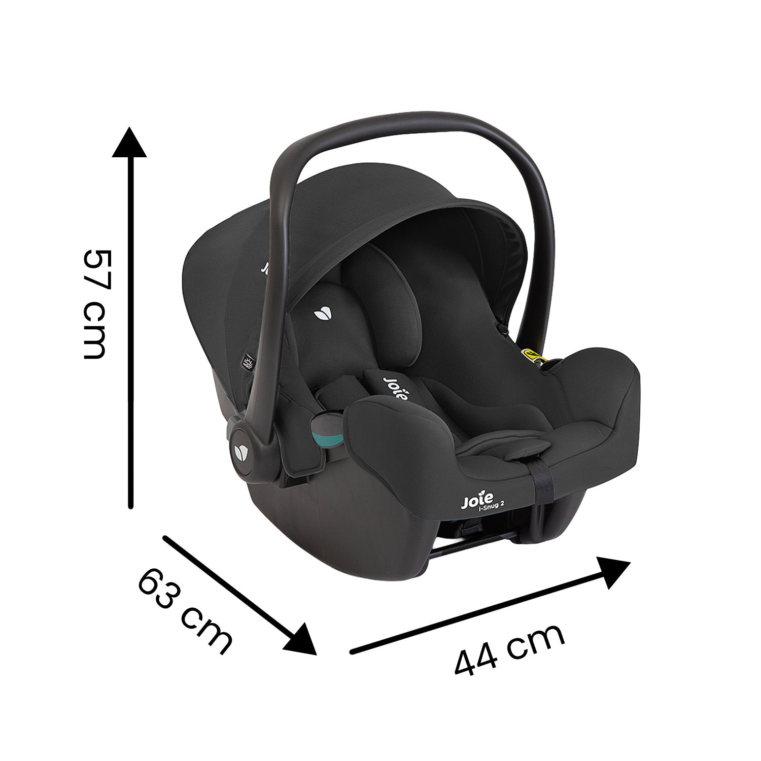 Coche Bebé Travel System Pact pro Shale Joie Negro