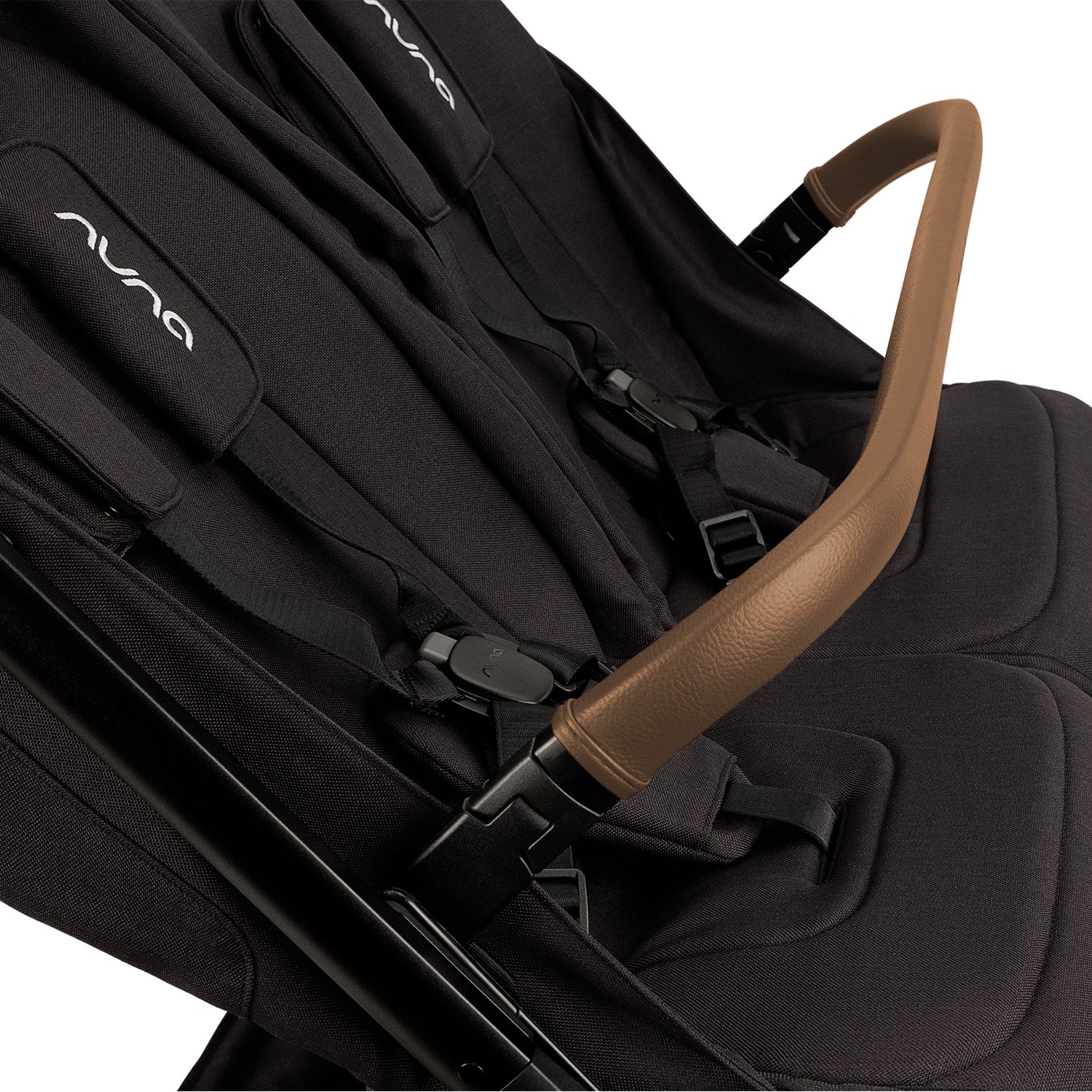 Coche Bebe Nuna Ultracompacto Para Avión Trvl™ Doble Caviar