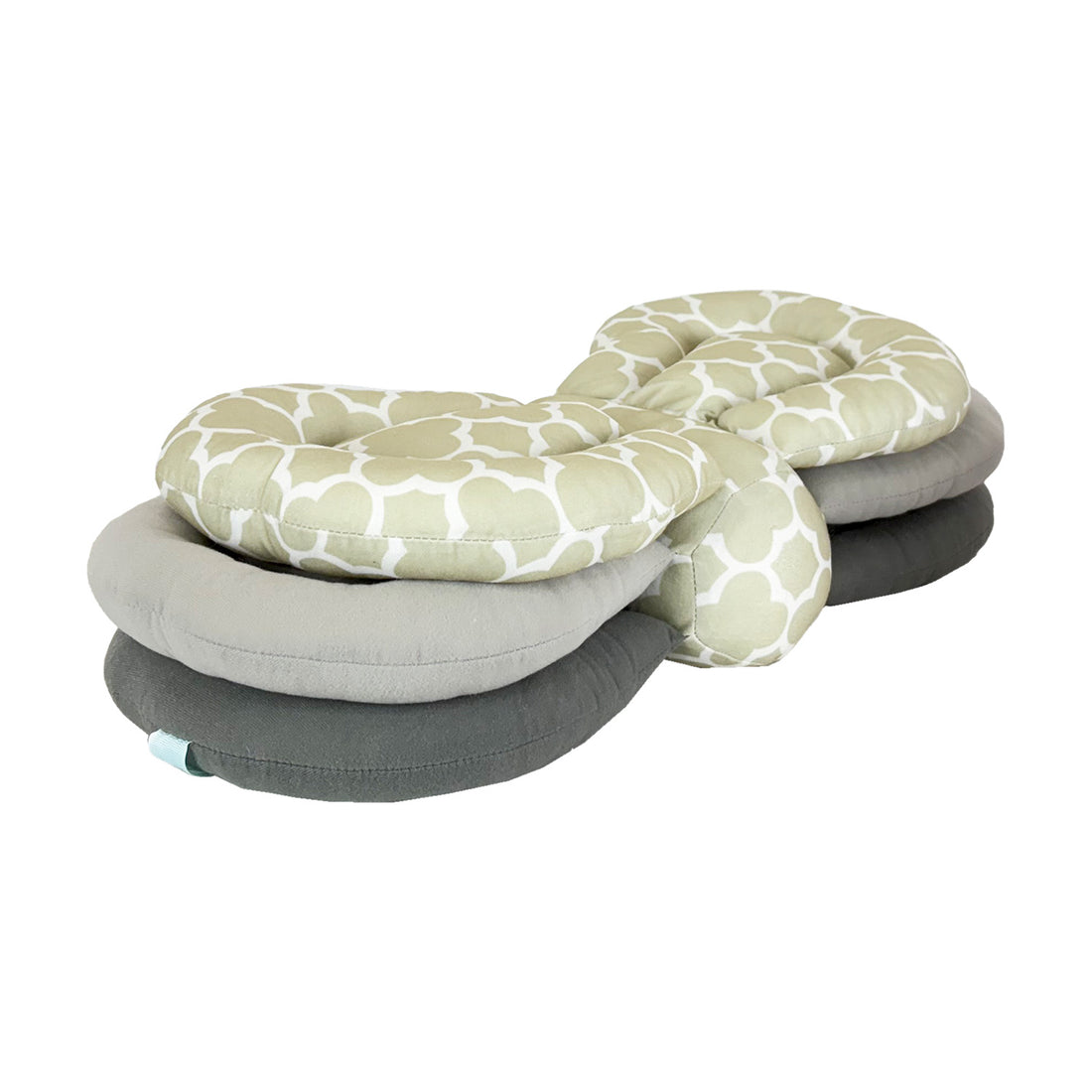Almohada de Lactancia Ajustable Gris Premium Baby PB-L102GR