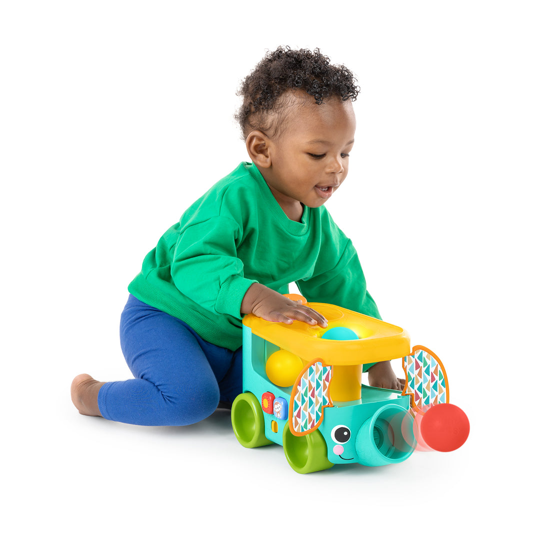 Juguete Pelota Pop Bebe Safari Bus Bright Starts 12827
