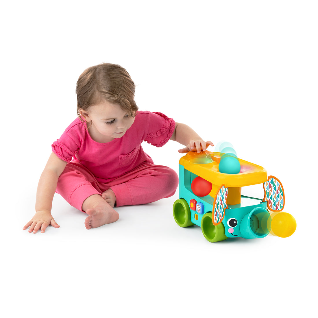 Juguete Pelota Pop Bebe Safari Bus Bright Starts 12827