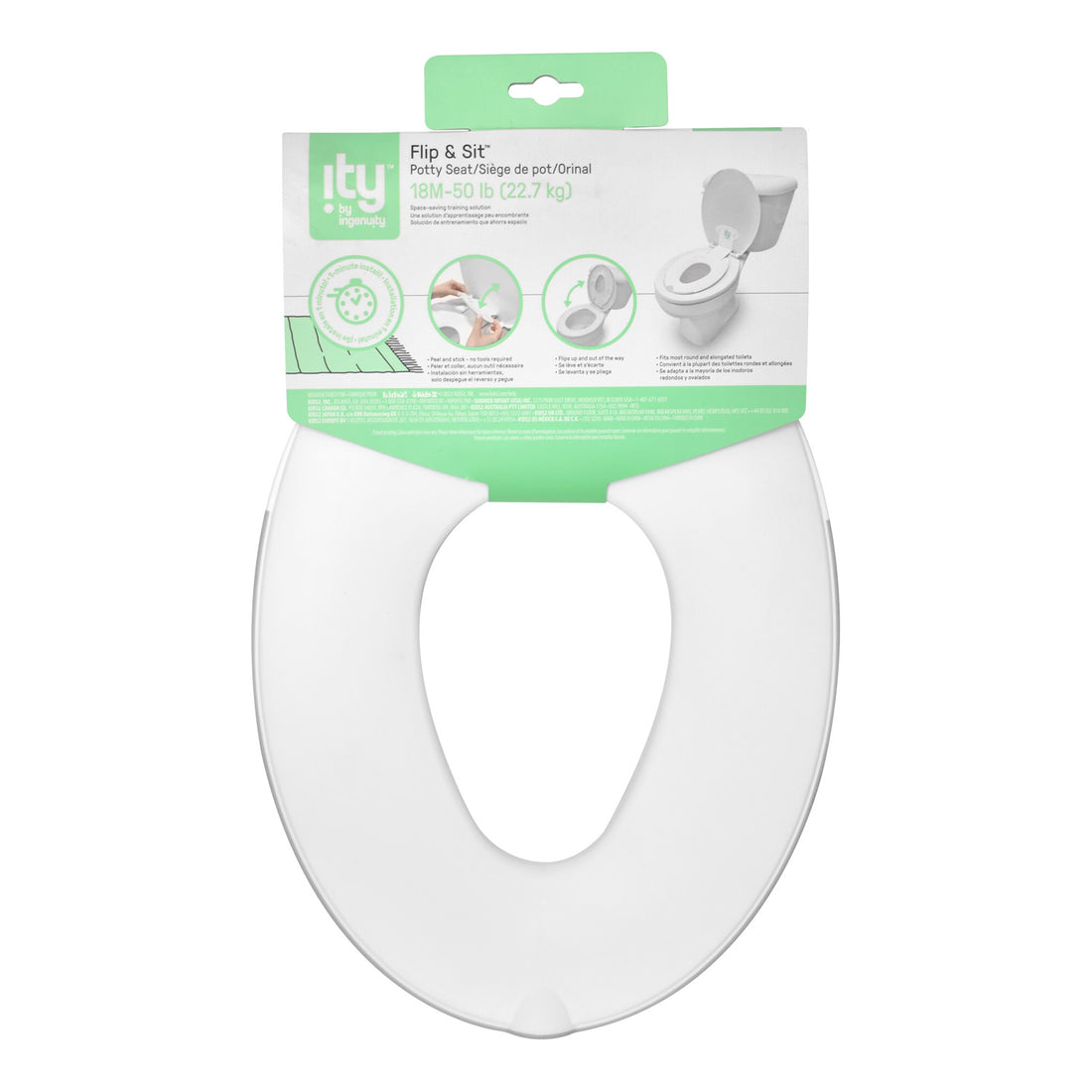 Asiento Reductor para el baño Bebe  Ingenuity 17006
