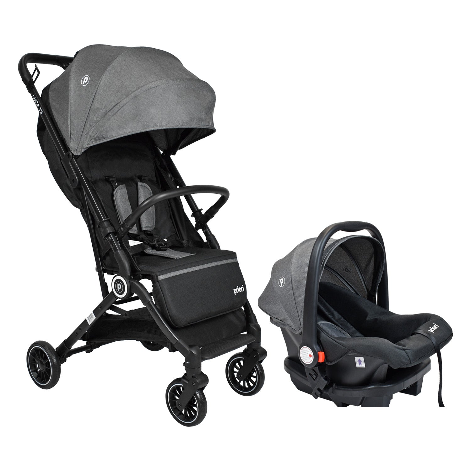Coche Bebe Luca Ts Priori Gris