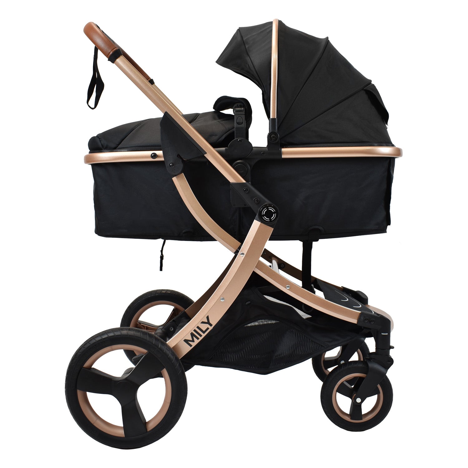Coche Moises Bebé Mily Cs Negro Priori