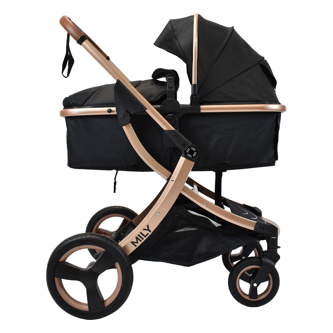 Coche Moises Bebé Mily Cs Negro Priori